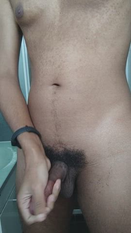bbc big dick cock gay jerk off masturbating nsfw solo gif