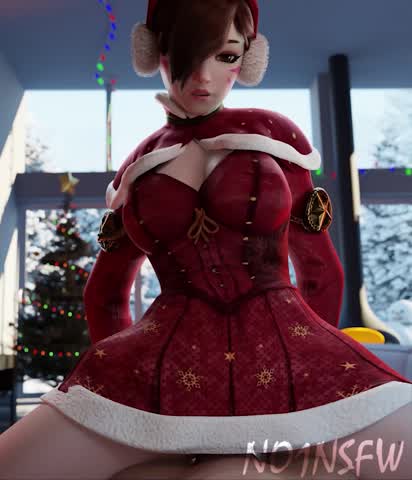 D.Va Christmas Fuck (No1nsfw)