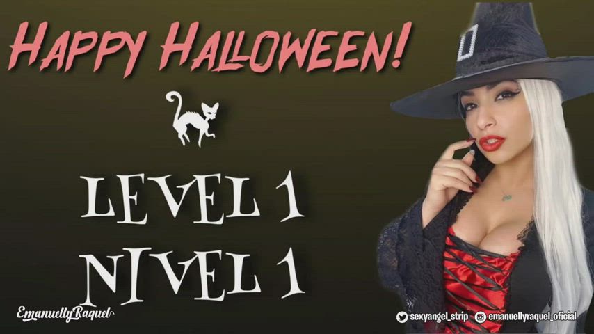 O clima de Halloween a bruxinha mais gostosa veio brincar de Cock Hero evolution👊🏼👊🏼💦💦💦.