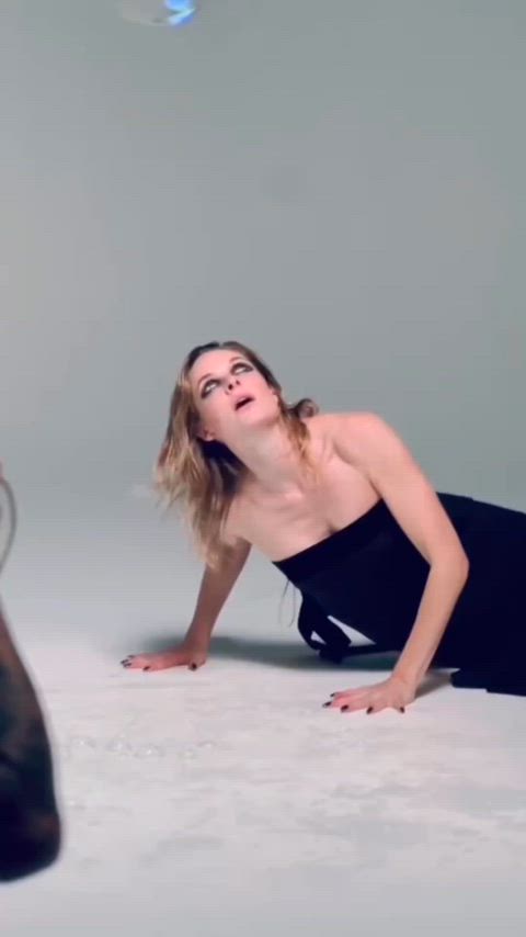 celebrity photoshoot rebecca ferguson gif