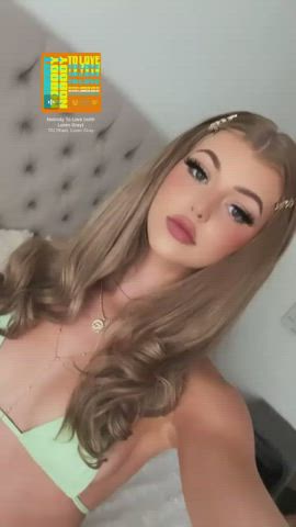 Bikini Blonde TikTok gif