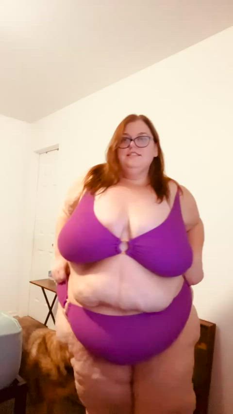 bbw big ass big tits ssbbw belly gif