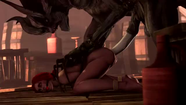 Triss-Merigold-Fucked-by-a-Huge-Monster-Dick
