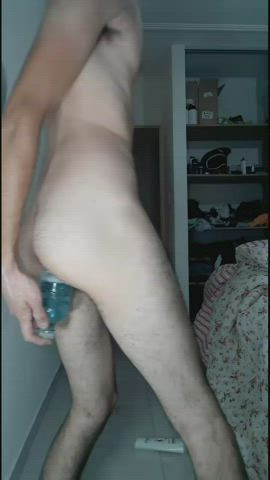 Wrecking my asshole and feeling it to my belly