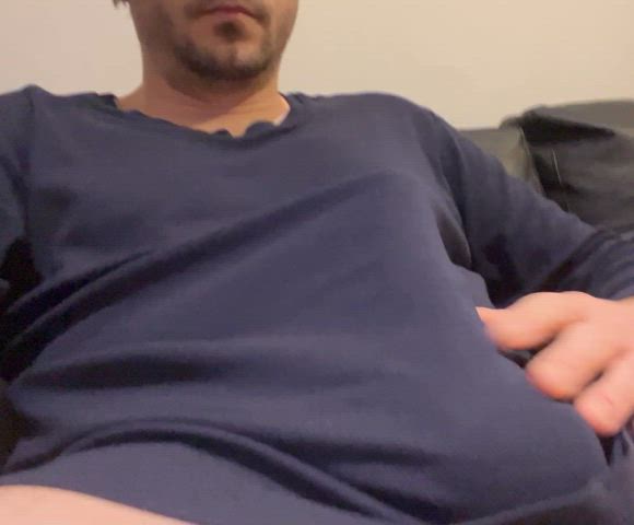 bwc big dick bouncing fat cock french male masturbating reveal solo thick cock massive-cock