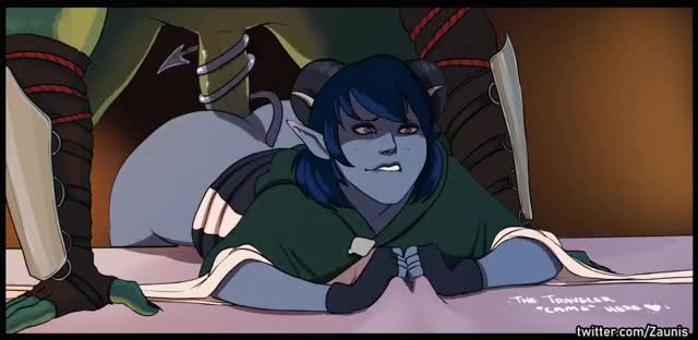 Zaunis - #nsfw #Jester and #fjord taking this upstairs >:3 Also up on my 