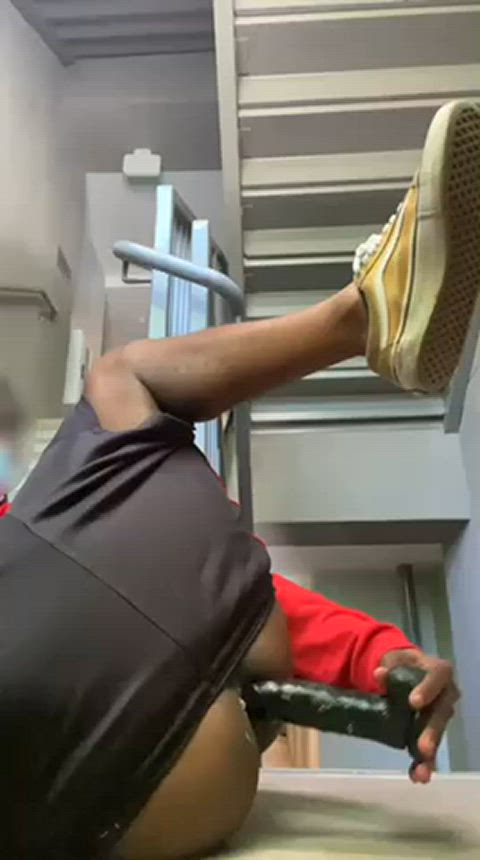 Catch me in a stairwell somewhere fucking myself 😎
