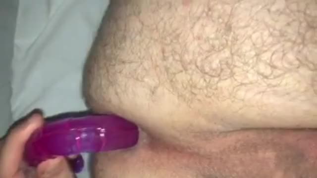 Last night’s subby session where I was first asked to fuck my ass, followed by