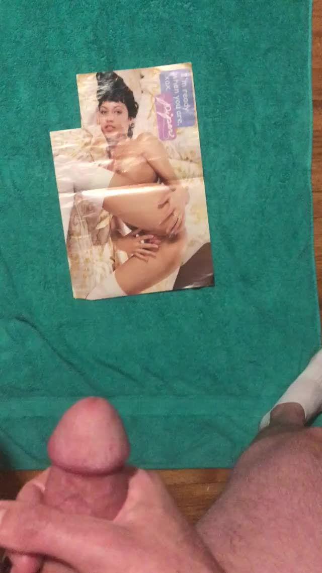I decided to make use of an old porn mag