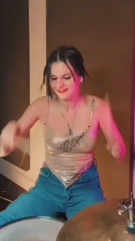 see through clothing shaking tiktok gif
