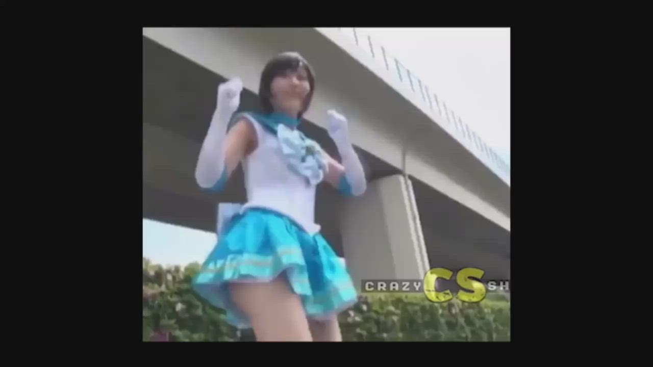 Cosplay Gangbang JAV gif