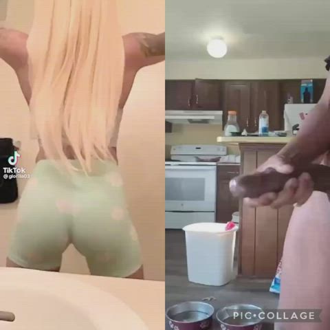 babecock celebrity ebony twerking gif