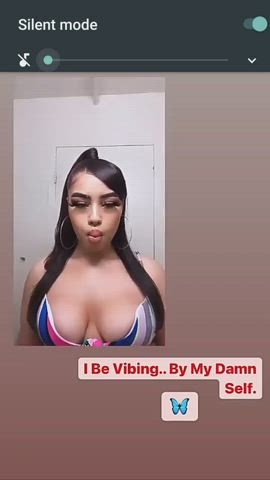 Nipples peaking out the top 🙏👌