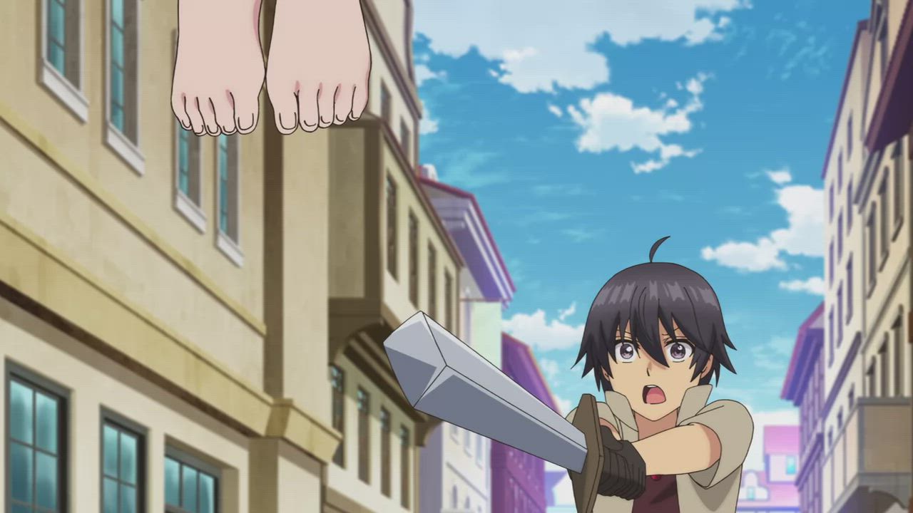 Animation Anime Cleavage Ecchi Jiggling gif