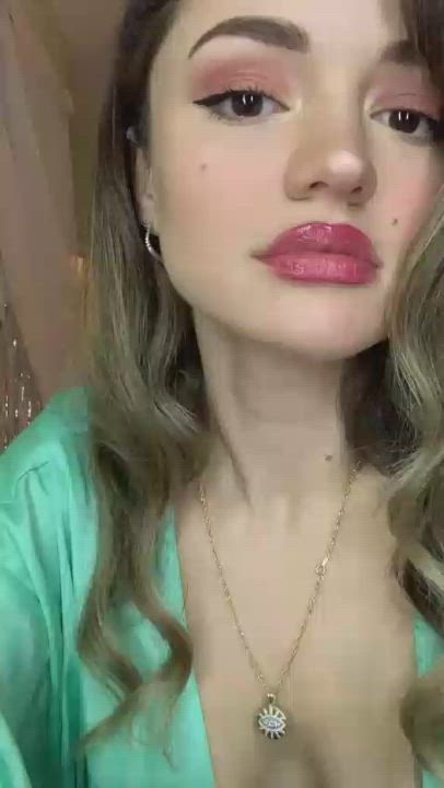 Big Ass Big Tits Cleavage Lingerie Teaching Teen gif