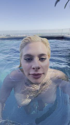 I just let them swim (: