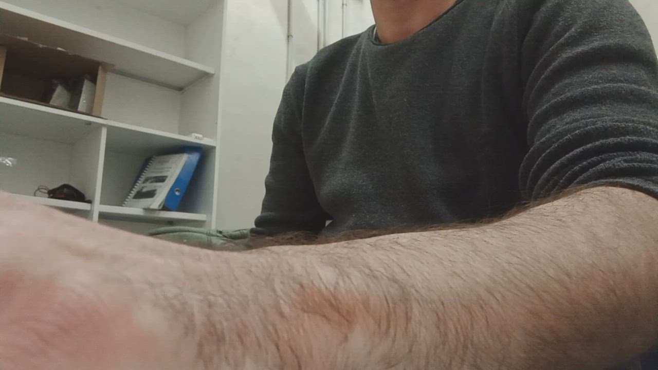 Cock Flashing Work gif