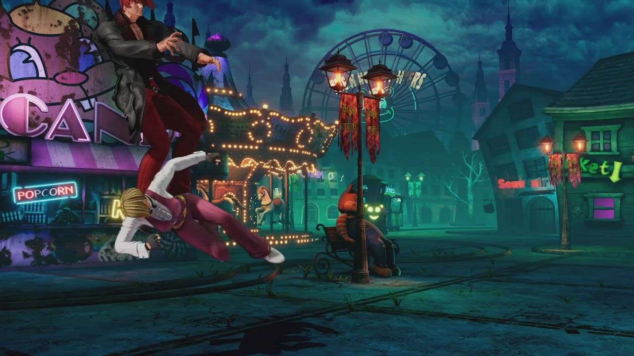 King's Ass looked nice in her trailer [King of Fighters GIF]