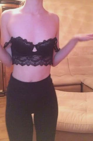 Cute Dancing Nipple Play OnlyFans Teasing gif