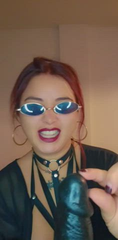 ready to humiliate that little thing. comment if you want this goddess laughing at