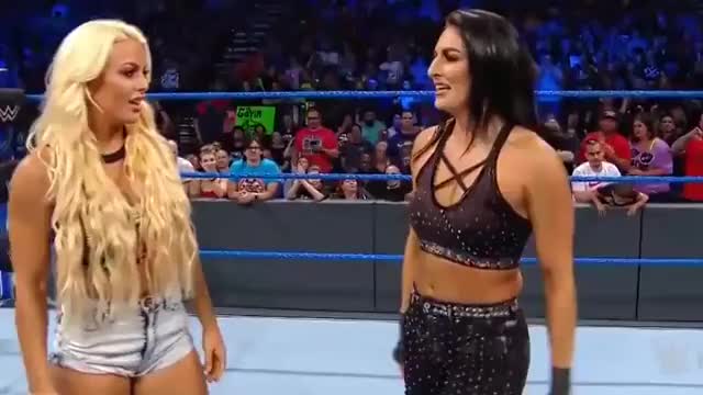 Mandy &amp; Sonya It’s HAPPENING...- LesBeHonest rainbow   - WWE - SDLive -