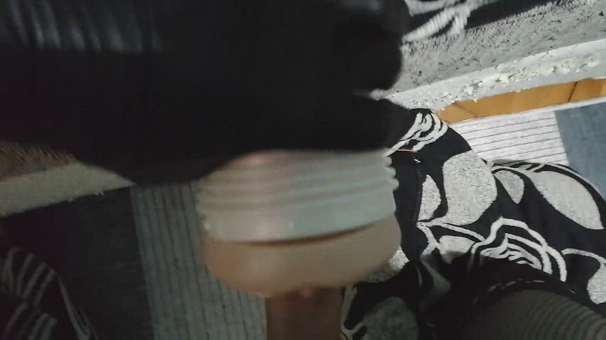 edging femboy fleshlight gif