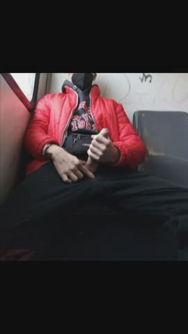 Big Dick Cam Gay Greek Handjob Public Solo gif