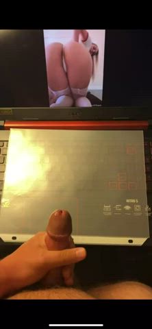cock cumshot tribute gif