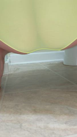 Soaking my panties so I can seal them up and send them to a lucky guy ?