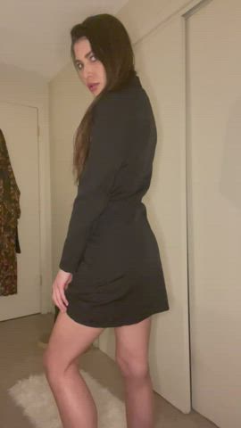 Model Naked Striptease gif