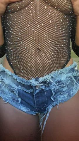 boobs ebony tease titty drop gif