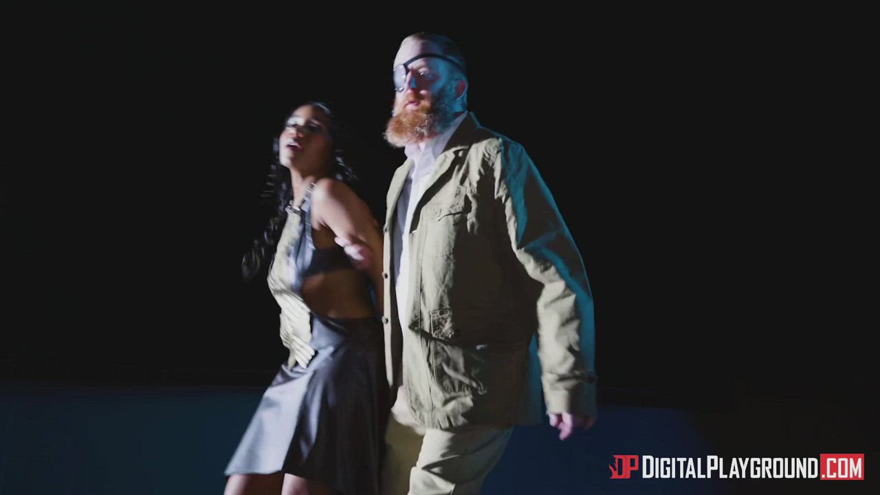 Jenna Foxx &amp; Ricky Johnson - Dark Panther A DP XXX Parody [2018]