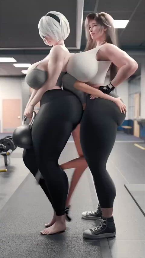 big ass big dick big nipples big tits cumshot girl dick gym leaking thick white girl