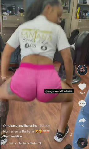 Ass Dominican Latina TikTok Twerking gif