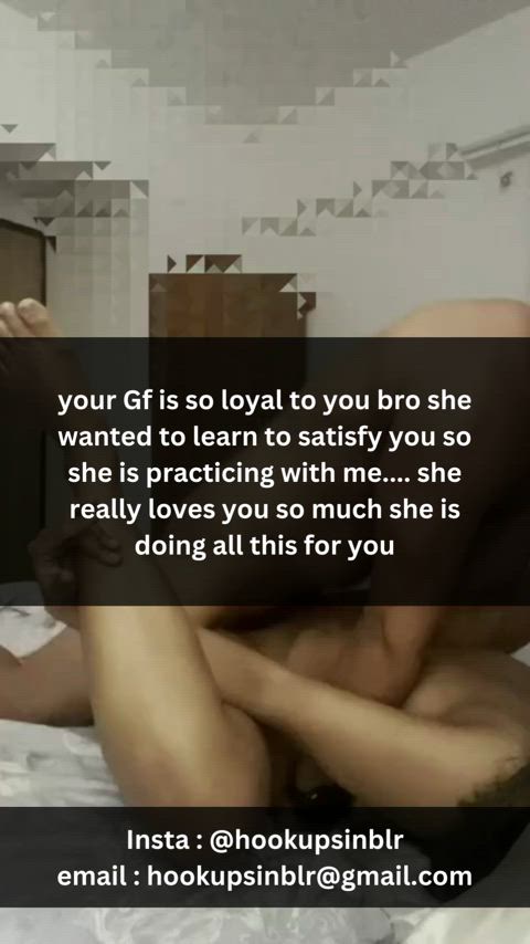 caption cheat cheating cuckold desi girlfriend hindi hotwife indian wife gif
