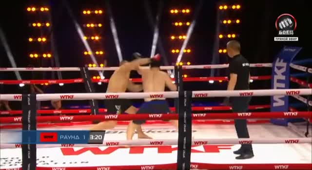 Tiny little punch leads to massive amounts of blood! Yes that punch at the start.