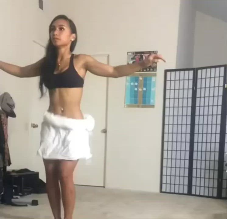 Asian Dancing Filipina gif