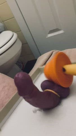 ballbusting cbt ejaculation gif