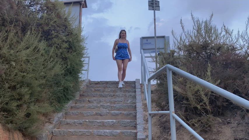 ass spread boobs r/fuckoutdoors gif