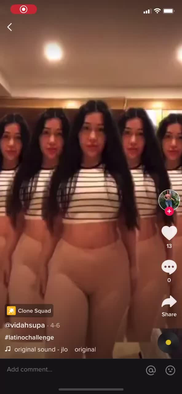 VidaSupa does sexy erotic dance and shakes her body in tight  yoga pants