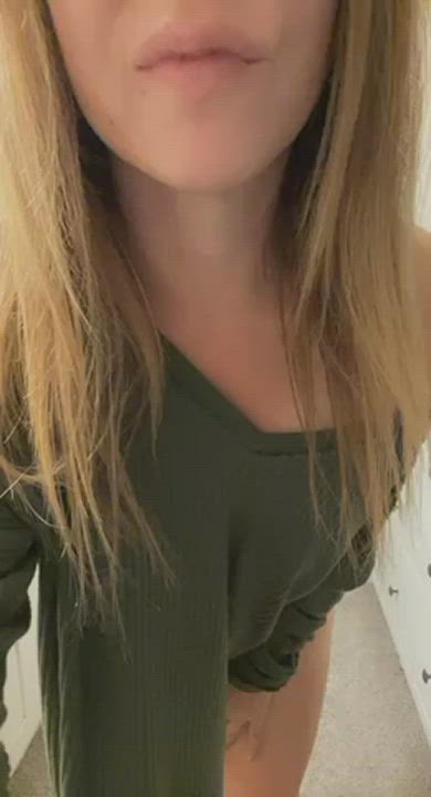 Just a MILF who loves to show her tits [oc] [drop]