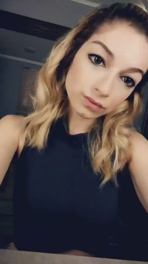 brunette canadian celebrity gif