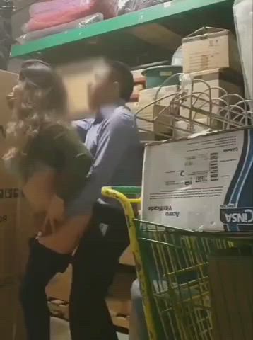 Ass Boss Caught Employee Public gif