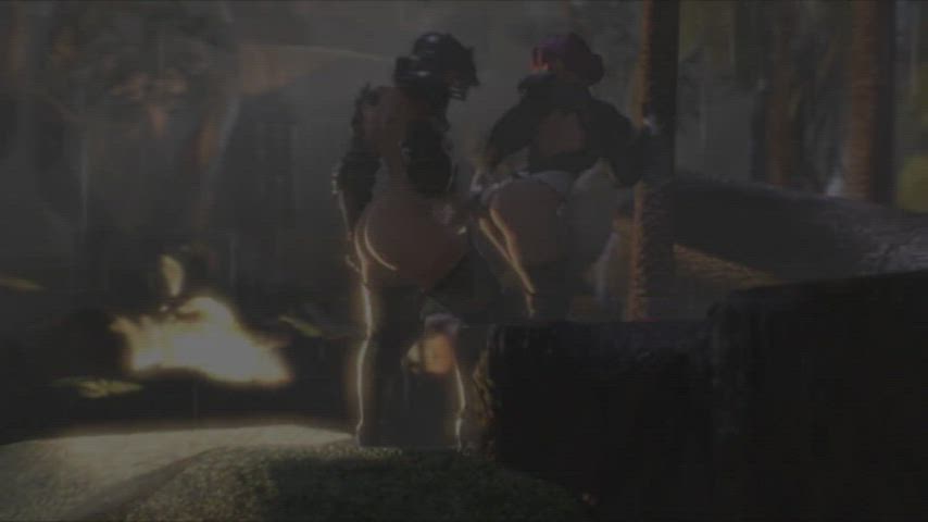 Animation Cartoon Futanari Outdoor - Dickgirl fucks Pussy