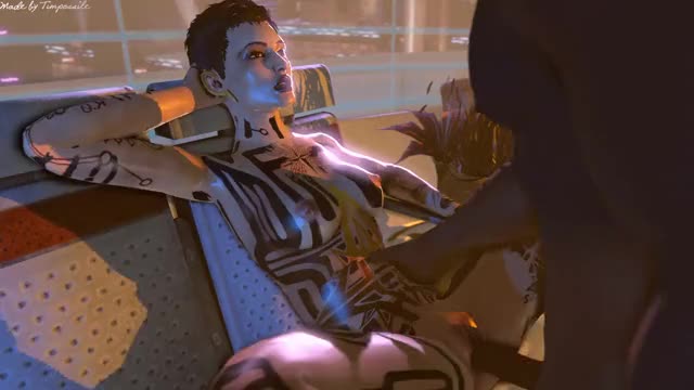 Jack having sex at the spaceport (with new hair)