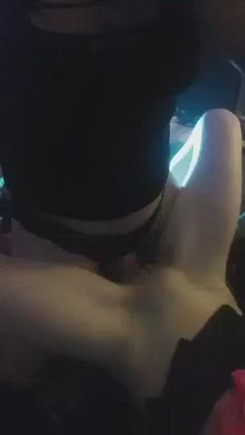 Pegging Sissy Strap On gif