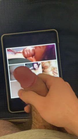 Blowjob Cock Doggystyle Pussy Tribbing Wife gif