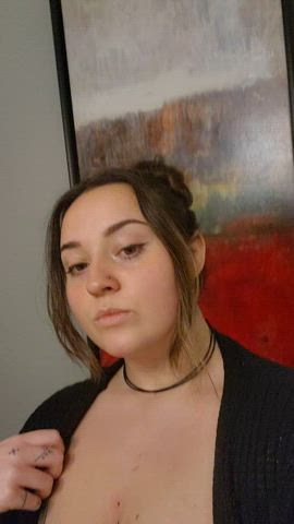 Hoping you'd play with these office girl titties