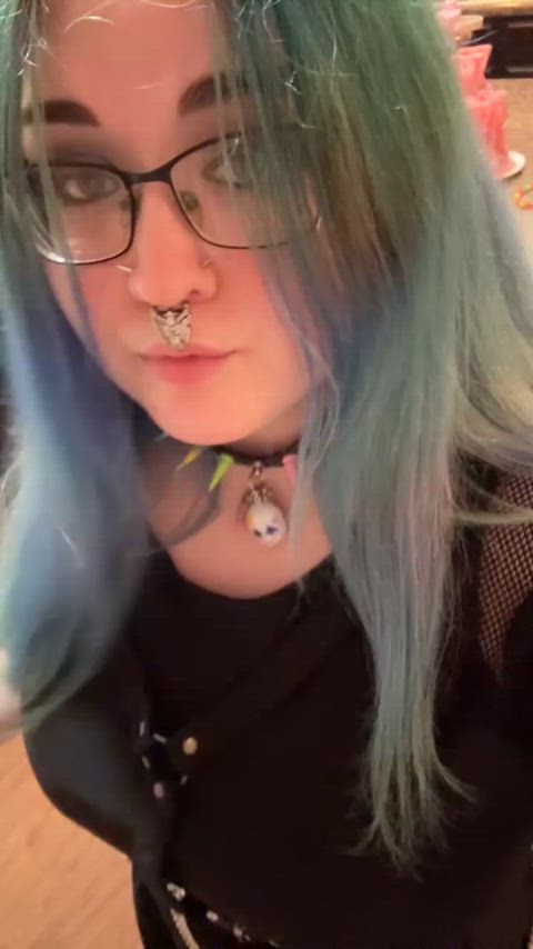bbw goth tongue fetish goth-girls legal-teens gif