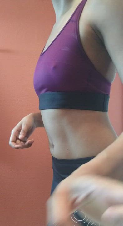 Indian Petite Small Nipples Small Tits Undressing gif
